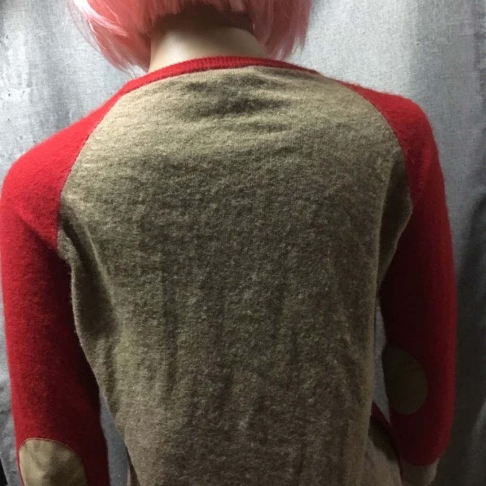 J. Crew Side-Button Colorblock Sweater - Picture 4 of 4